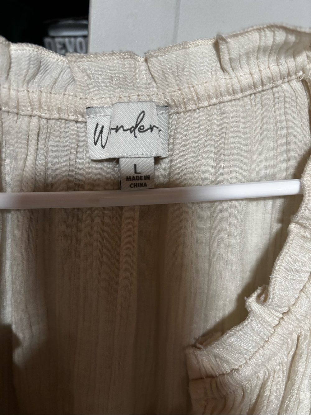 Cream Women’s Shorts - Lightweight Ribbed Shorts